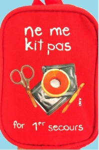 Apteczka turystyczna czerwona