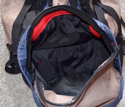 Plecak Mammut z odpinanym dnem.